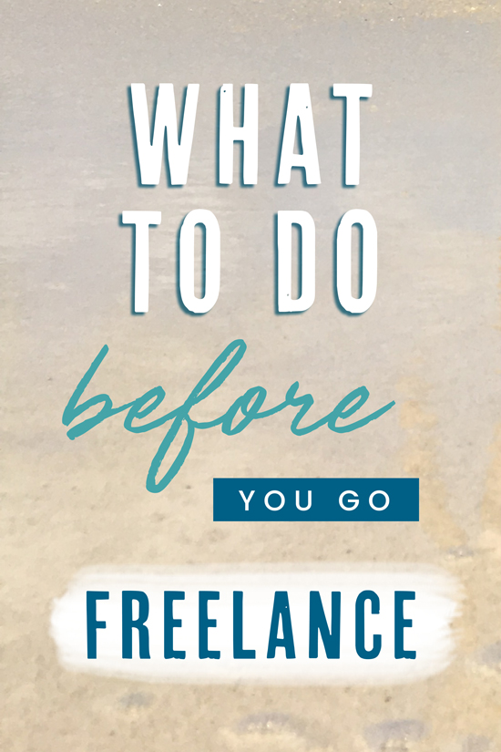Things to do Before you go Freelance My 95 Escape